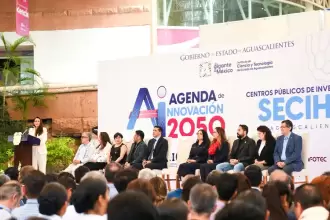 Tere Jiménez impulsa Agenda de Innovación 2050 con 1,000 becas de Inteligencia Artificial en Aguascalientes