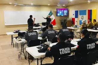 Unidad K9 de Aguascalientes se capacita en Texas