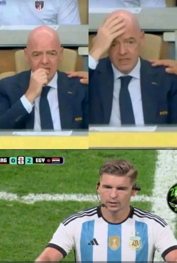 Árbitros favorecen a Argentina