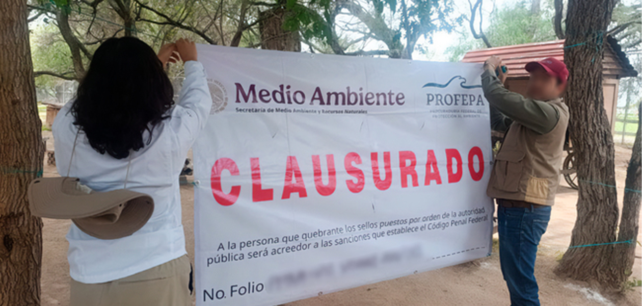 La Profepa clausuró el Rancho Delustone en Aguascalientes. Acusó irregularidades con fauna silvestre. El predio no tiene Plan de Manejo y 22 animales carecen de legal procedencia. Foto: JLMNoticias / Profepa.
