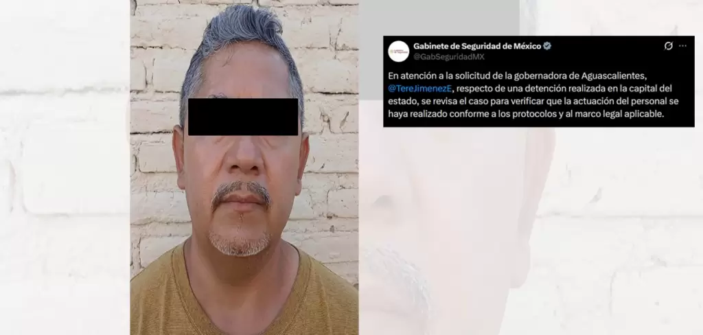 Gabinete de Seguridad Federal revisa el caso de Felipe Lomelí detenido en Jesús María