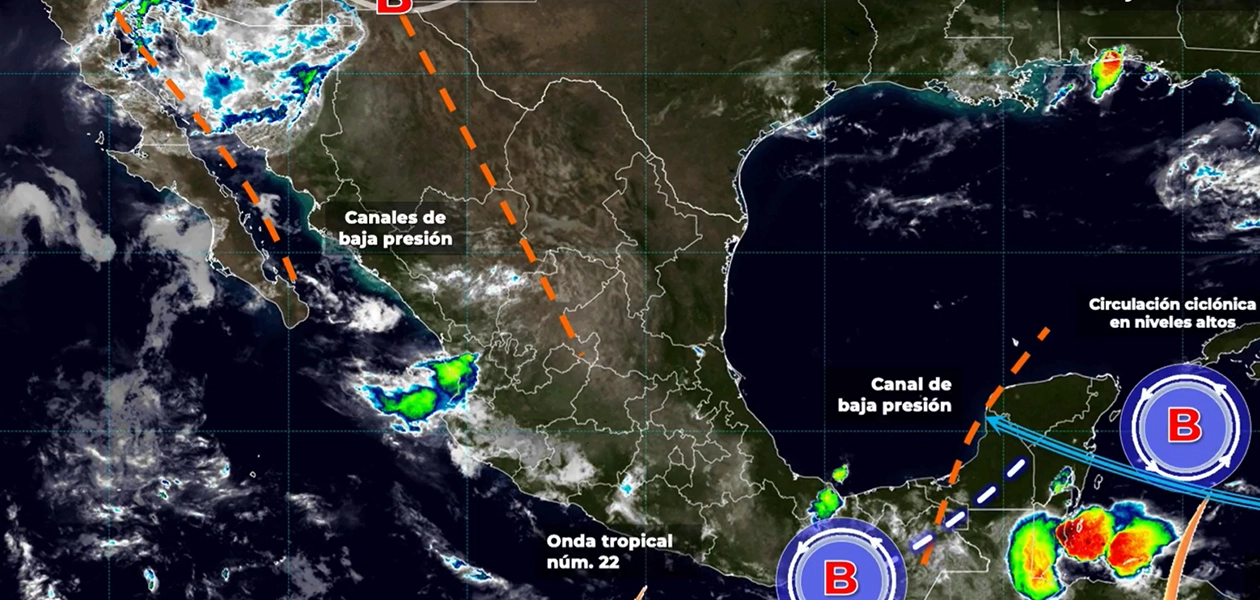 Monzón mexicano golpea a varios estados; lluvias aisladas para Aguascalientes