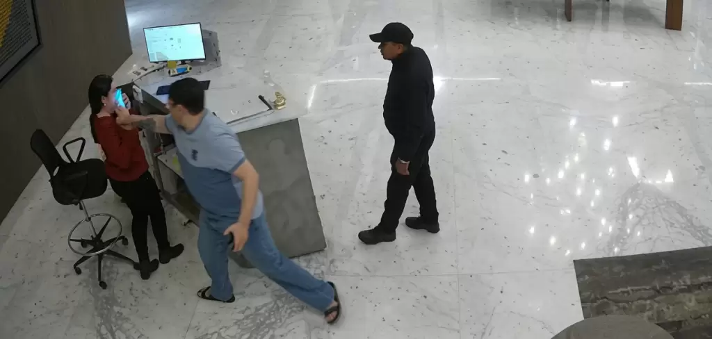 Los trapitos de Octavio Jorge Cortés Jiménez, el agresor de una recepcionista en CDMX