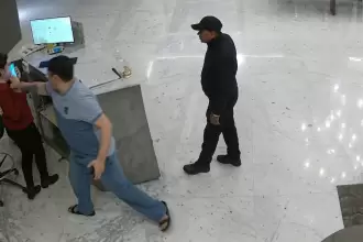 Los trapitos de Octavio Jorge Cortés Jiménez, el agresor de una recepcionista en CDMX