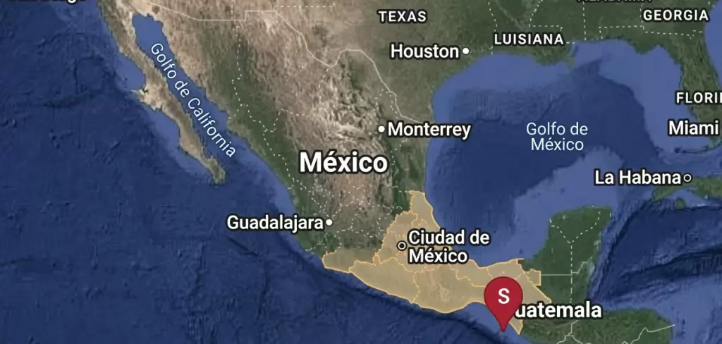 Enjambre de sismos en Chiapas; el mayor con magnitud de 7.4