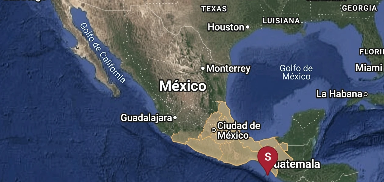 Enjambre de sismos en Chiapas; el mayor con magnitud de 7.4