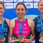 ¡Oro para Aguascalientes! Kenia Villalobos es campeona continental de paratriatlón en Chile