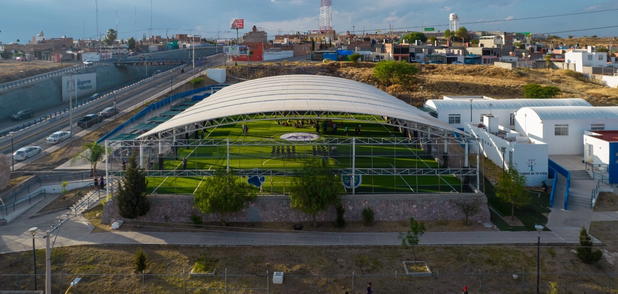 Aguascalientes estrena parques y canchas deportivas 2026