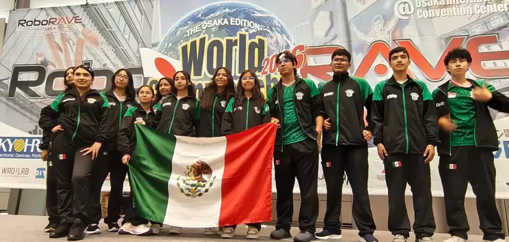 Aguascalientes gana primer lugar en Mundial de Robótica en Japón