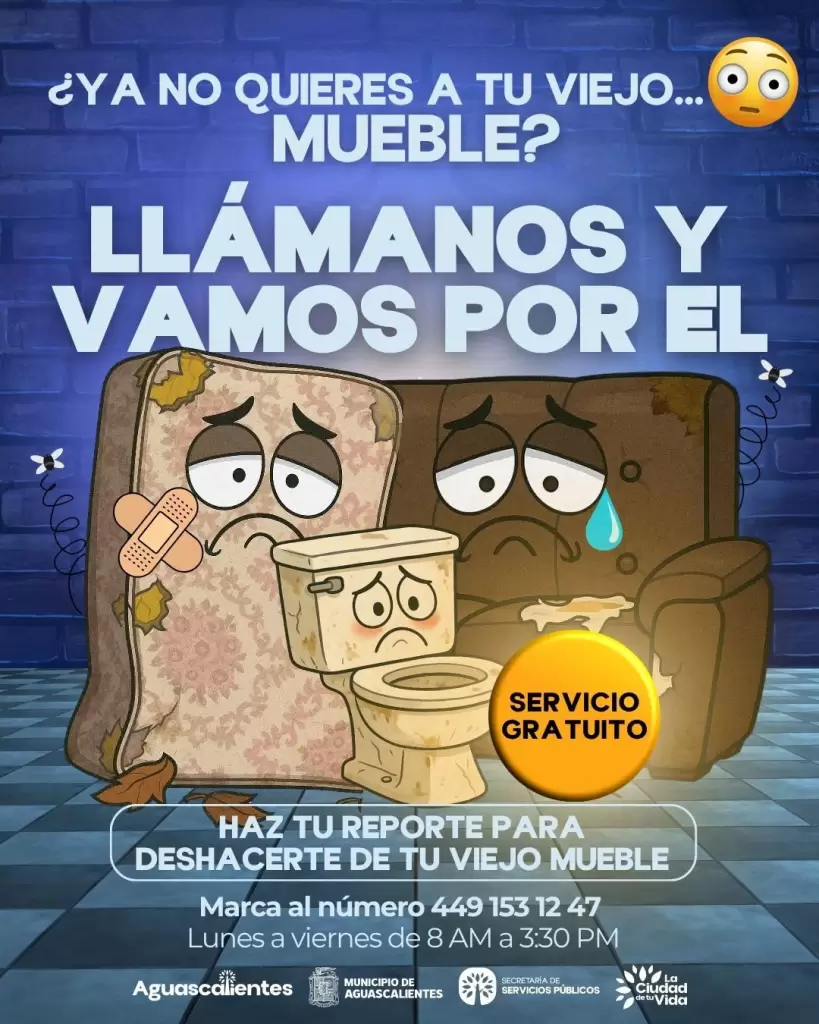 Aguascalientes intensifica retiro de muebles y colchones 2