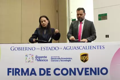 Aguascalientes y UPS firman alianza para impulsar exportaciones