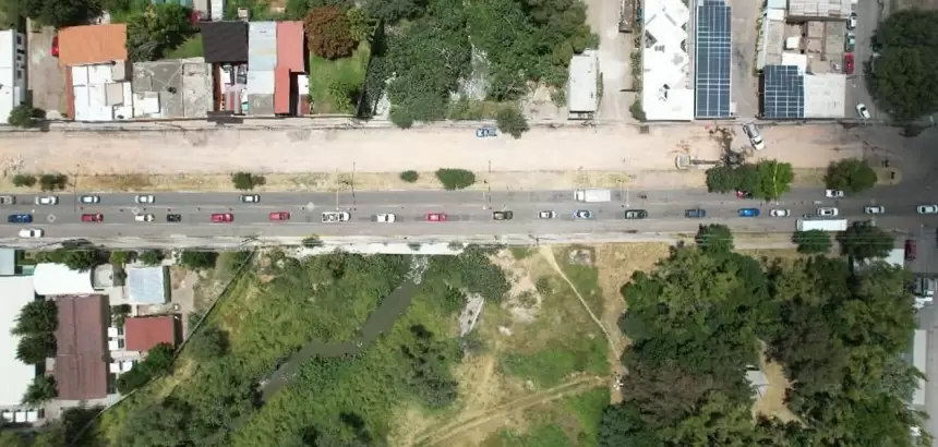 Avanza rehabilitación de avenida Mahatma Gandhi en Aguascalientes