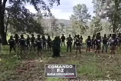 Imagen del Comando "FZ Nueva Generación" anunciando su llegada a Zacatecas. Foto: JLMNoticias / Especial.