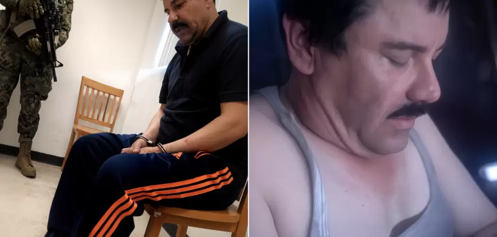 Composición de imágenes de Joaquín 'El Chapo' Guzmán. Surgen videos inéditos de 'El Chapo' Guzmán. Salen imágenes nunca vistas de su captura en Los Mochis. Foto: JLMNoticias / Especial.