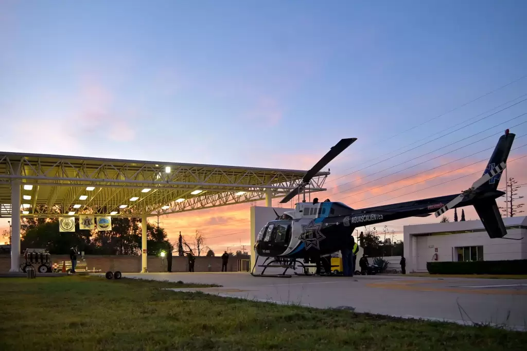 Halcón 1 refuerza vigilancia aérea en Aguascalientes 2
