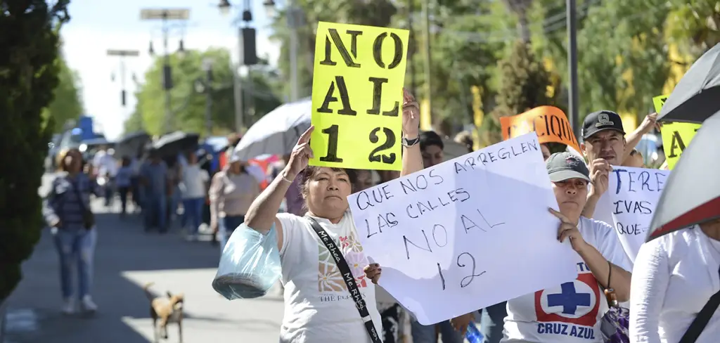 Heriberto Gallegos acusa a Aldo Ruiz de estar detras de protesta en Asientos4