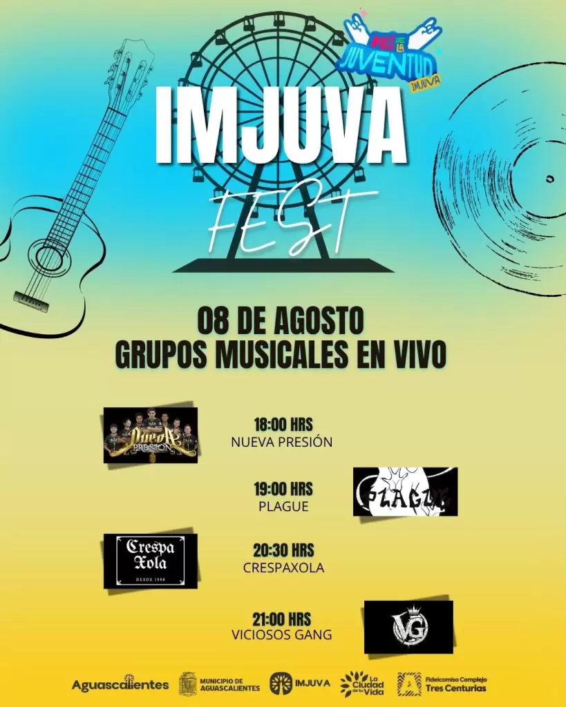 IMJUVA FEST 2026 llega a Aguascalientes 2