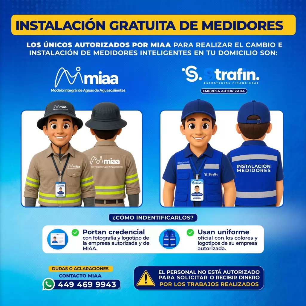 MIAA inicia instalación gratuita de medidores inteligentes 2
