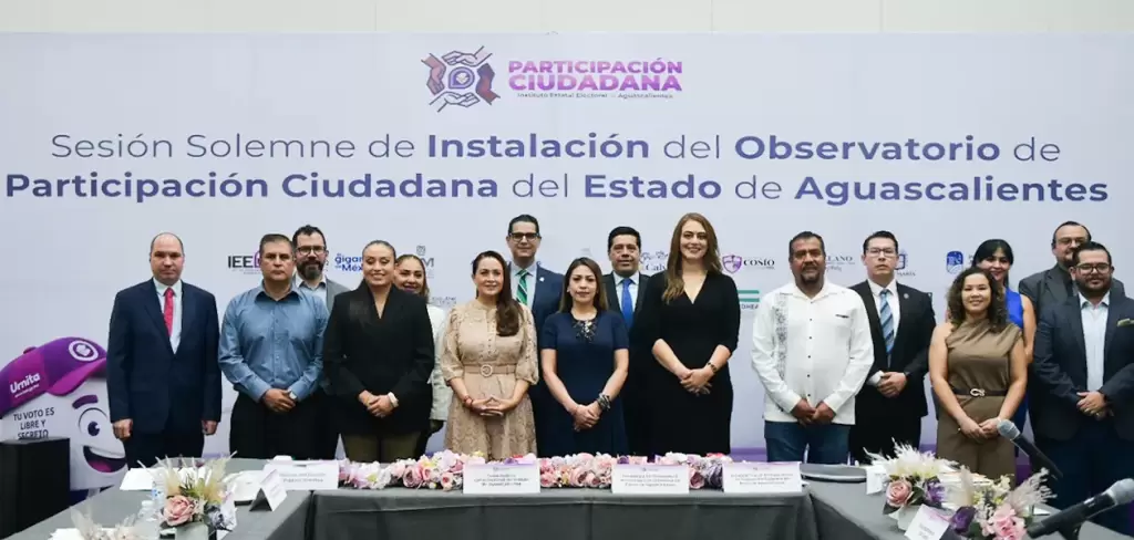 Tere Jiménez encabeza instalación del Observatorio de Participación Ciudadana