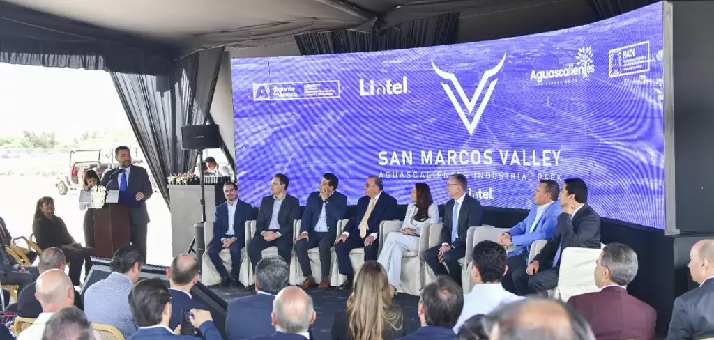 Tere Jiménez inaugura el Parque Industrial San Marcos Valley