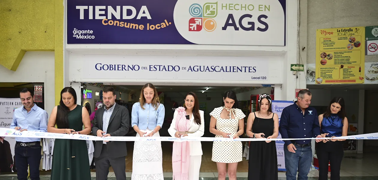 Tere Jiménez inaugura tercera tienda Hecho en Ags
