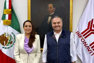 Tere Jiménez y Octavio Romero acuerdan impulsar vivienda social en Aguascalientes