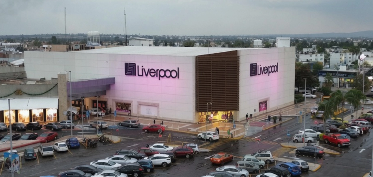 Disparos y extorsión en tienda Liverpool de Villa Asunción // Foto: Google Maps