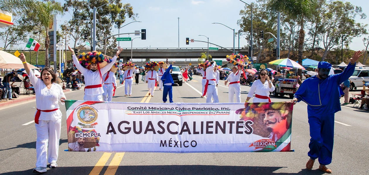 Aguascalientes brilla en el 80.º Desfile de Independencia en Los Ángeles