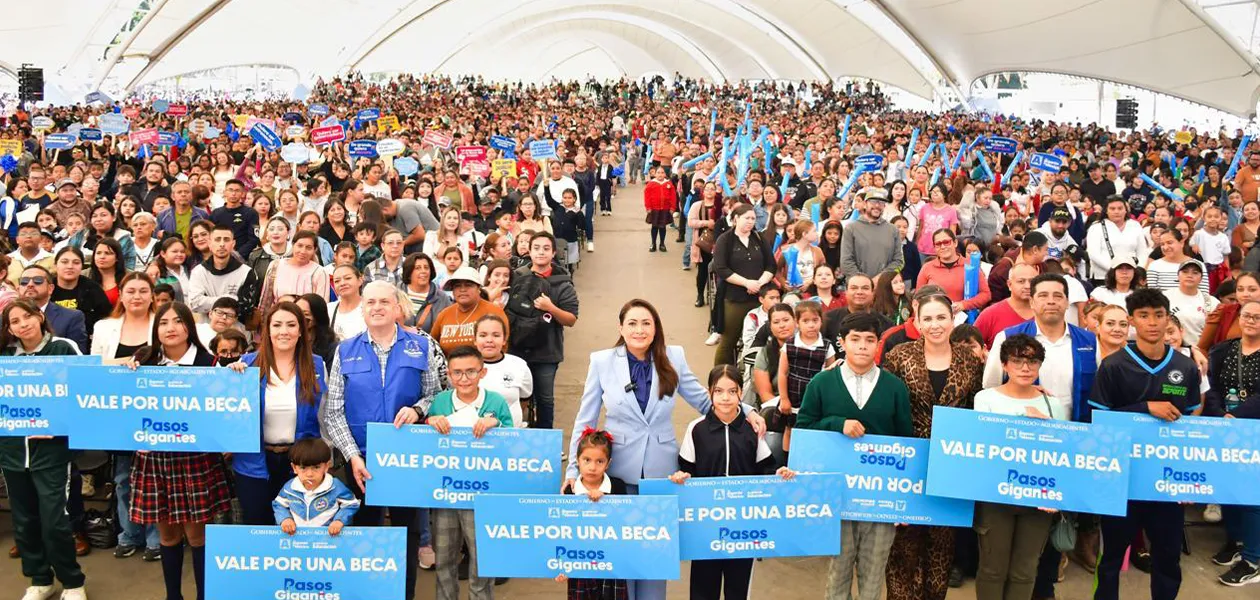 Aguascalientes consolida liderazgo educativo nacional a cuatro años de gestión de Tere Jiménez