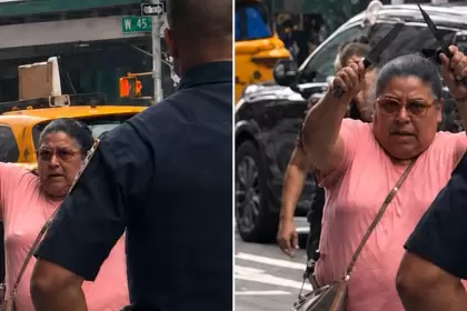 Ataque con cuchillos en Times Square deja una víctima muerta; Policía abatió a la agresora