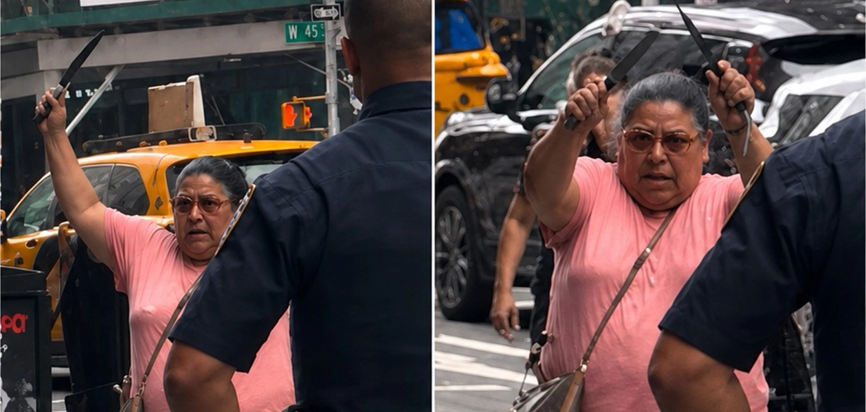 Ataque con cuchillos en Times Square deja una víctima muerta; Policía abatió a la agresora