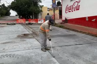 Avanza pavimentación de la avenida Mariano Hidalgo