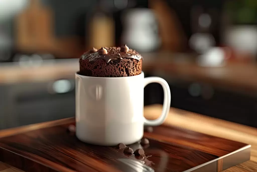 Brownie en taza