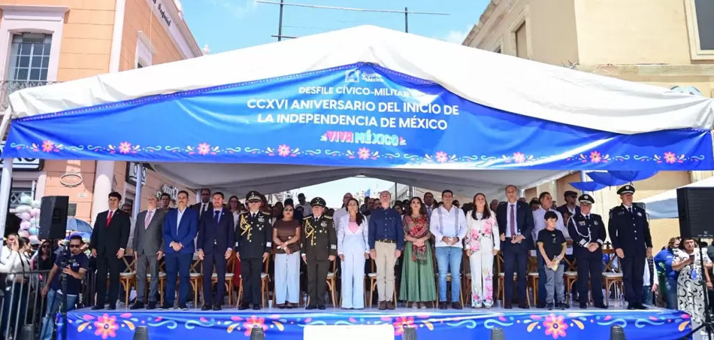 Celebra TJ junto a miles de familias en Aguascalientes las Fiestas Patrias