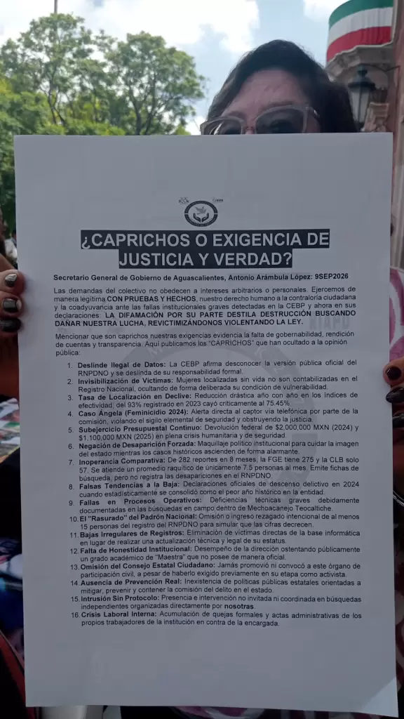 Colectivo Caso Maverick exige disculpa a Arambula y acusa rezago en busqueda de desaparecidos3