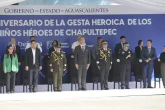 Conmemoran 179 años de la gesta de los Niños Héroes