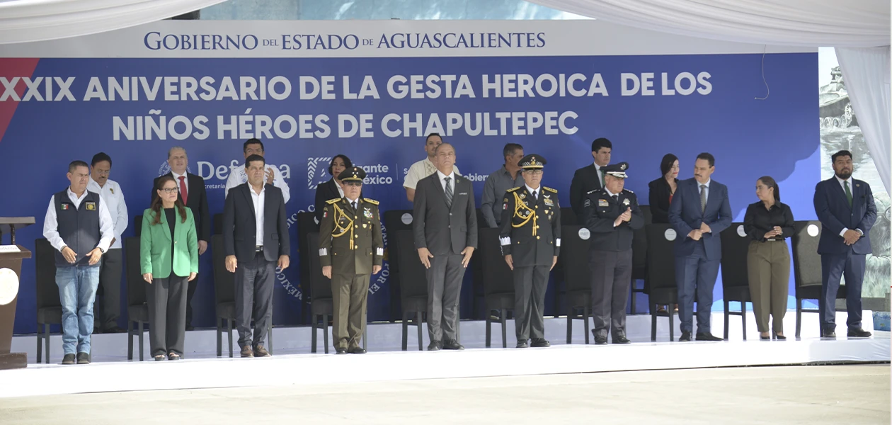 Conmemoran 179 años de la gesta de los Niños Héroes