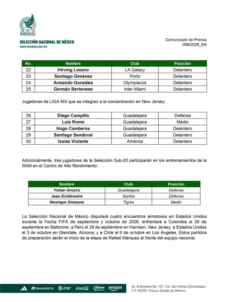 Convocados 2