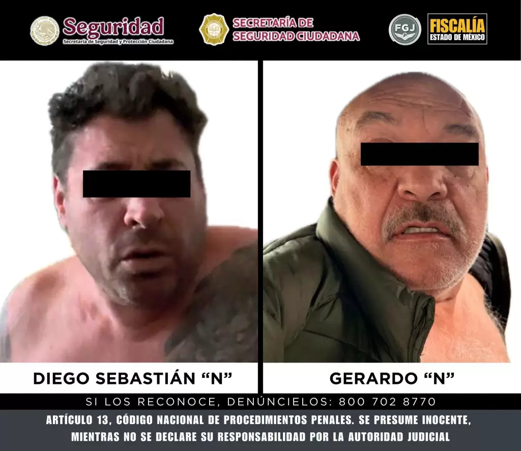 Detienen a dos por multihomicidio de Jonathan Honas Melendez y su familia en Edomex 3