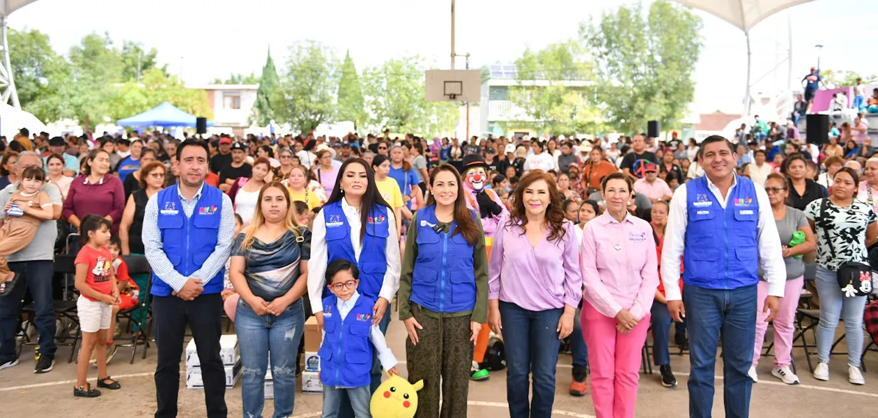 Gobierno de Aguascalientes entregan apoyos alimenticios a familias de San Francisco de los Romo