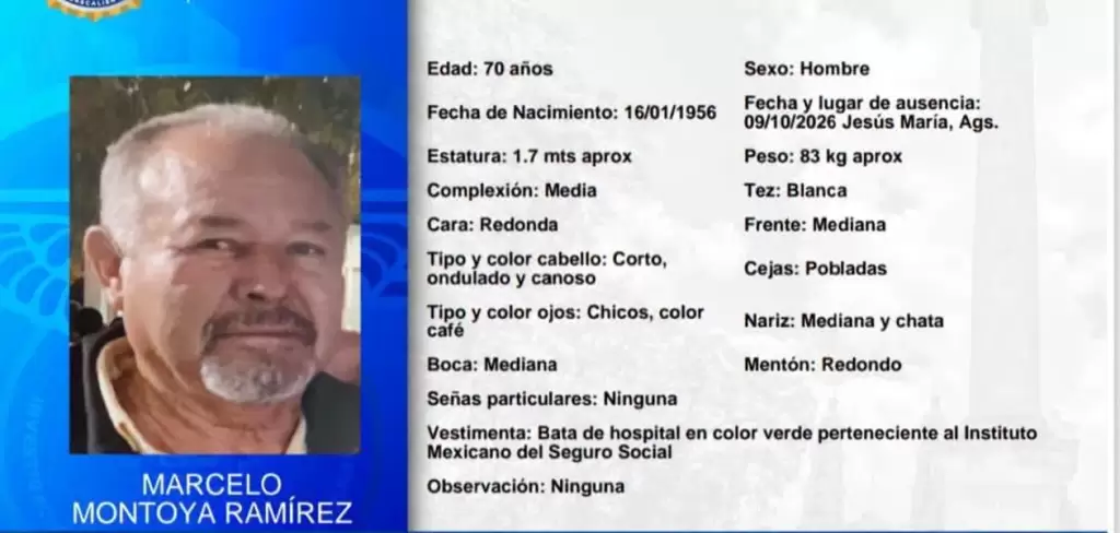 Huye del IMSS y muere en un predio