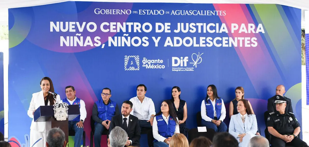 Inauguran el Centro de Justicia para la Niñez en Aguascalientes