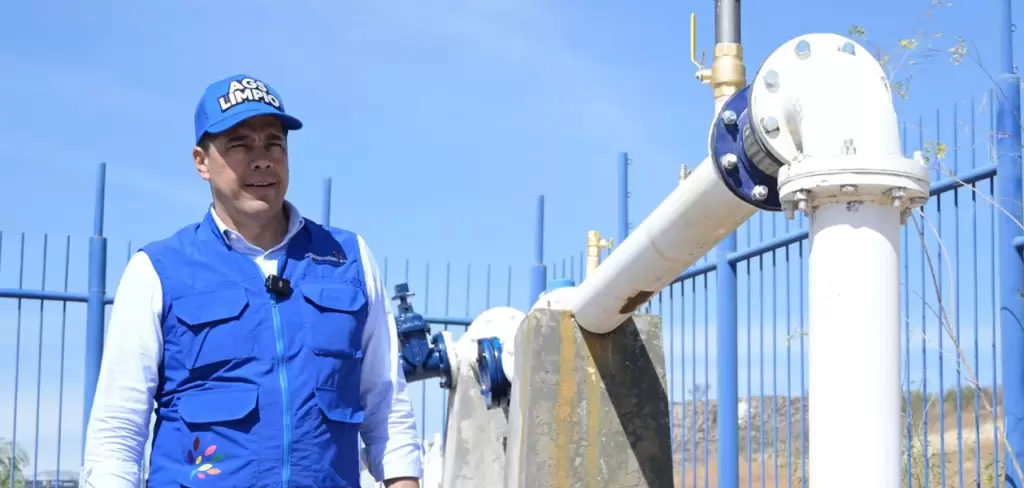 Leo Montañez fortalece el abasto de agua en Aguascalientes