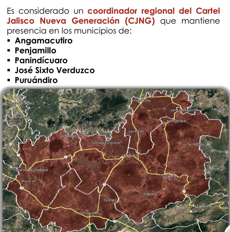 Líder regional de Michoacán