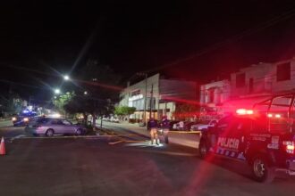 Muerto choque auto vs poste Calvillo 2
