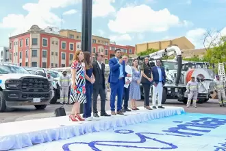 Recibe MIAA 32 nuevos vehículos y maquinaria
