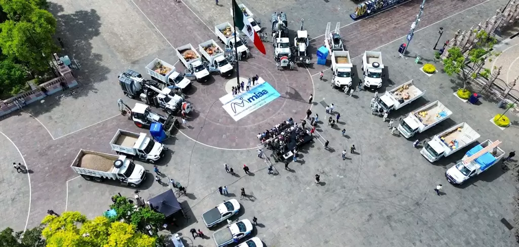 Recibe MIAA 32 nuevos vehiculos y maquinaria 2