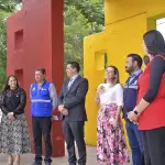 Supervisa Leo rehabilitación del parque Villas de la Universidad