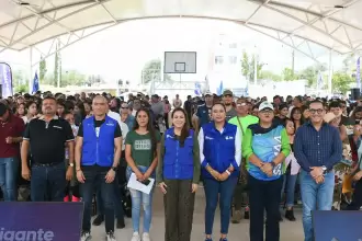 Tere Jiménez entrega el nuevo Parque Santa Isabel en Pabellón de Arteaga