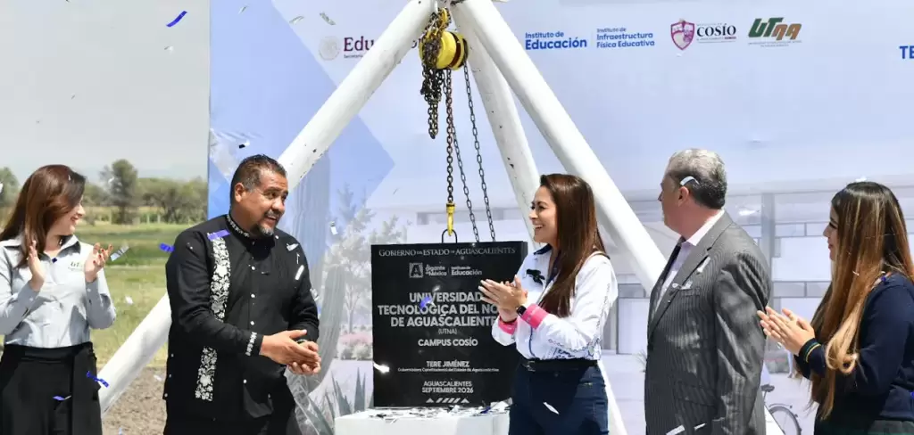 Tere Jiménez inicia construcción del nuevo Campus Cosío de la UTNA